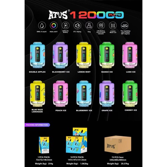 ATVS 120K Shisha Hookah Head ATVS 120K Shisha Hookah Head