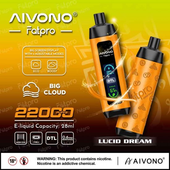 Aivono Aim Fatpro 22000 Puffs Aivono Aim Fatpro 22000 Puffs