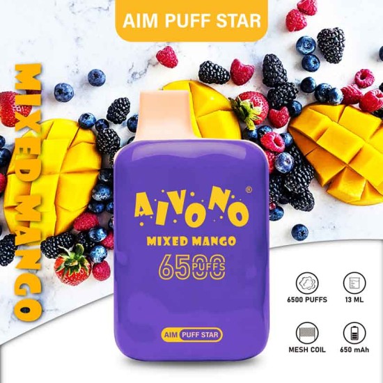 Aivono Aim Puff Star 6500 Puffs Aivono Aim Puff Star 6500 Puffs