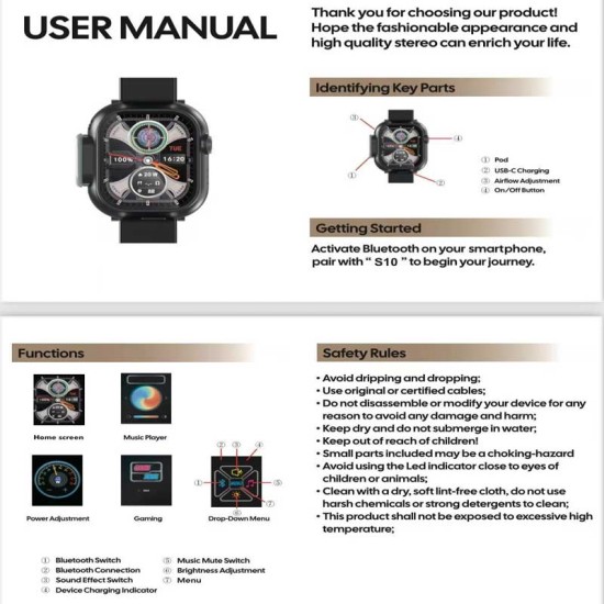 Aokit Watch Smart Replaceable and Refillable Pod Aokit Watch Smart Replaceable and Refillable Pod