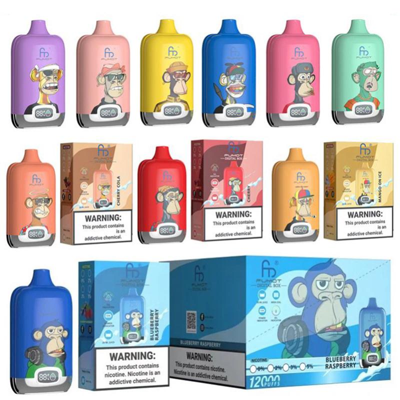 Fumot Digital Box 12000 Puffs Disposable Vape Wholesale