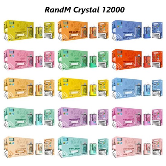 RandM Crystal 12000 RandM Crystal 12000